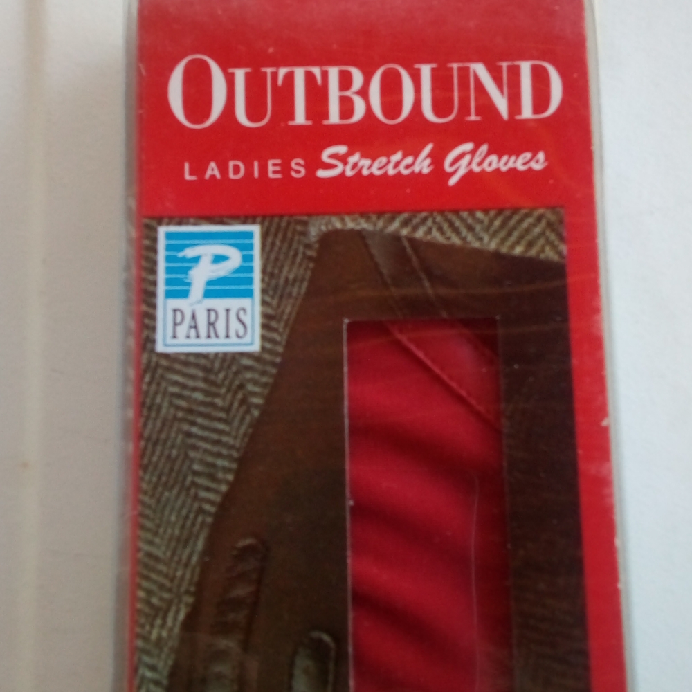 Outbound Ladies Stretch Gloves in Red ♥️ - Picture 2 of 7
